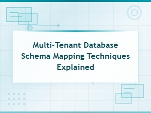 Multi-Tenant Database Schema Mapping Techniques Explained with Diagrams