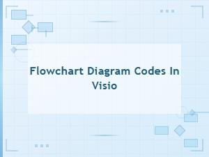 Flowchart Diagram Codes in Visio